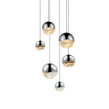 Sonneman 2915.01-AST - 6-Light Round Assorted LED Pendant