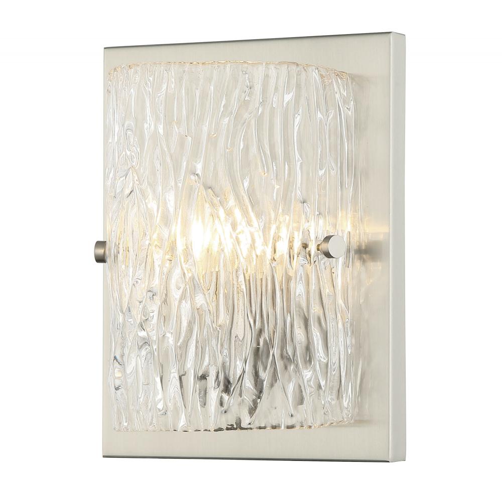 Morgan 1-Lt Sconce - Brushed Nickel