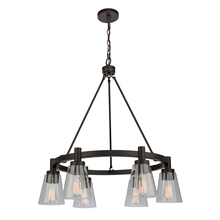 Artcraft AC10765OB - Clarence 6-Light Chandelier