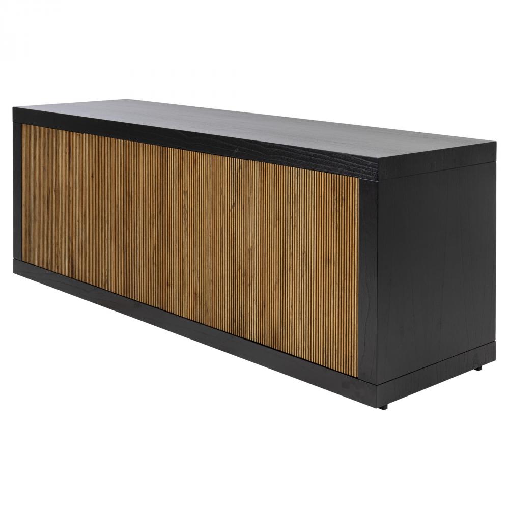 Belluno Credenza|Blk|MdBr