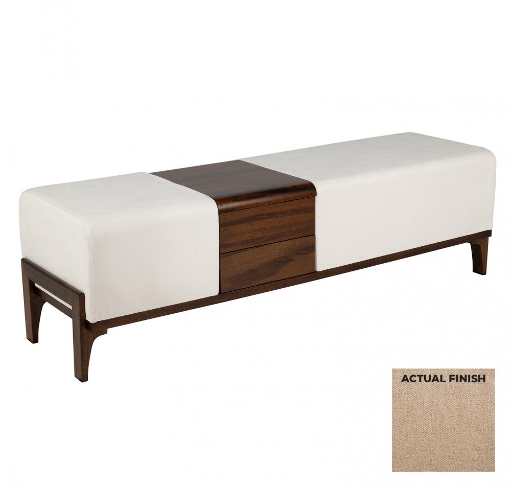 Noah Bench Camel Chenille