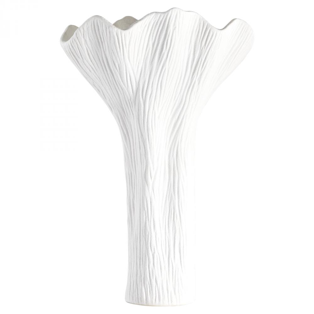 Tulip Vase| White Bisque - Large