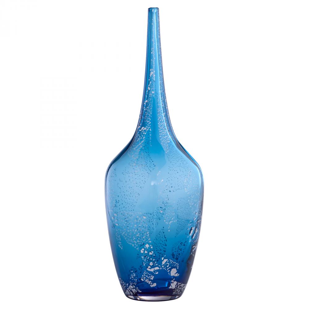 Vero Vase Blue Metallic - Large