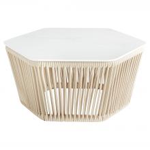 Cyan Designs 11753 - Hexagon Table|Beige|Wht