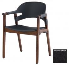 Cyan Designs 11812 - Boss Chair Black Distressed Leather