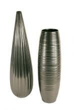 Oggetti Luce 17-U7008/GN - VASE, SLENDER LG, URBAN, GUNMETAL