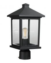 Z-Lite 531PHMR-BK - 1 Light Outdoor Post Mount Fixture