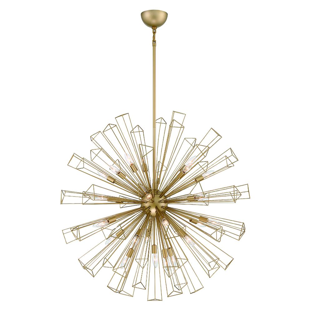 Dendelio 29 Light Chandelier in Gold