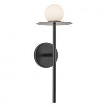 Kuzco Lighting Inc WS15506-BK-UNV - Elixir 16-in Black LED Wall Sconce