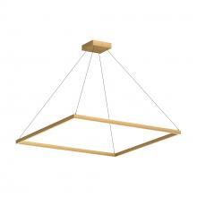 Kuzco Lighting Inc PD88148-BG-UNV-010 - Piazza 48-in Brushed Gold LED Pendant