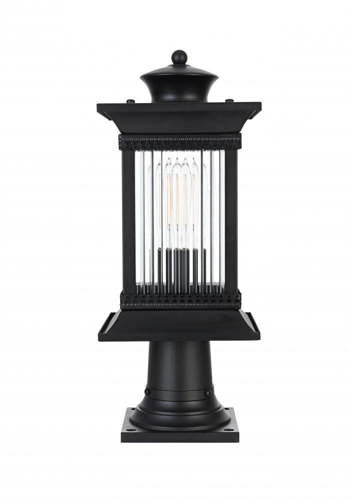 Collins 7 inch Outdoor Pendant in Black