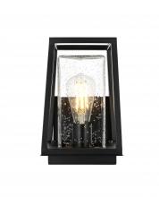 Elegant OD359W11BK - Lehigh 7 inch Outdoor Pendant in Black