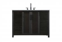 Elegant VF29548CO - 48 inch Single Bathroom Vanity in Chocolate Oak