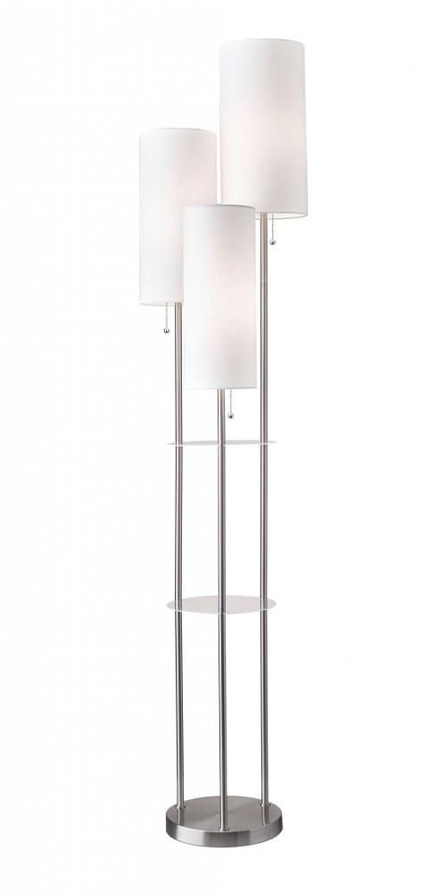 Trio Shelf Floor Lamp