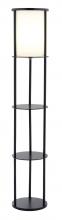 AFJ - Adesso 3117-01 - Stewart Round Shelf Floor Lamp