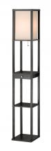 AFJ - Adesso 3133-01 - Parker Shelf Floor Lamp