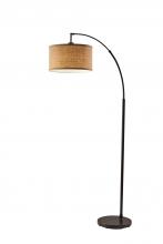 AFJ - Adesso SL3993-26 - Burlap Arc Lamp