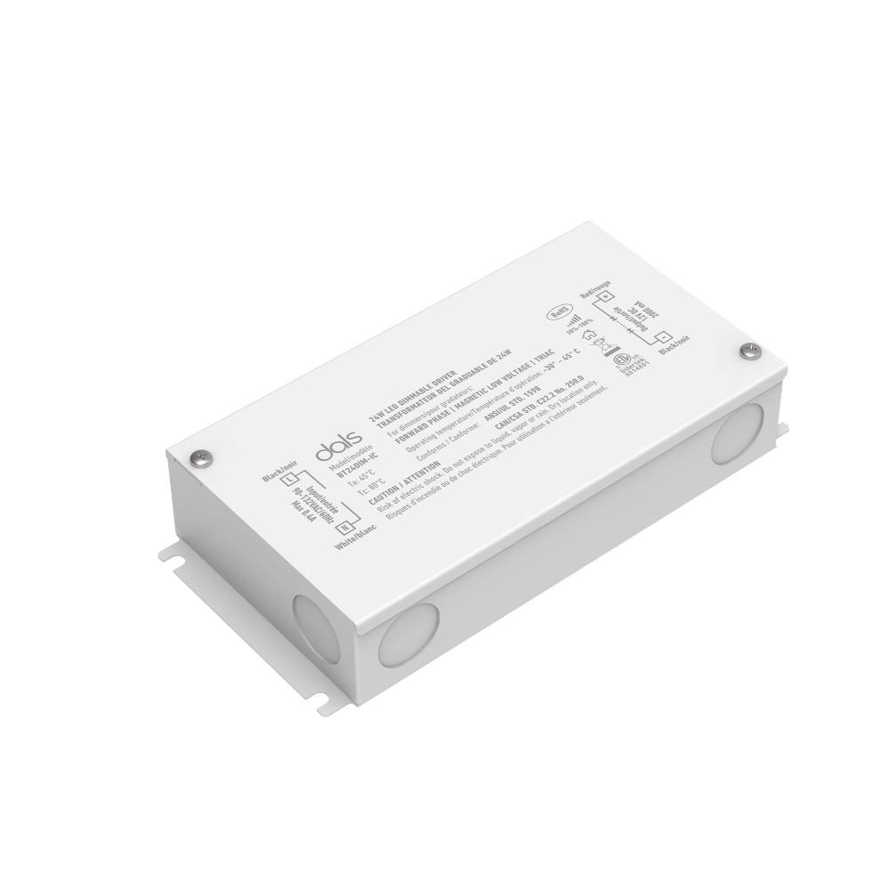 24W 12V DC Dimmable LED Hardwire driver