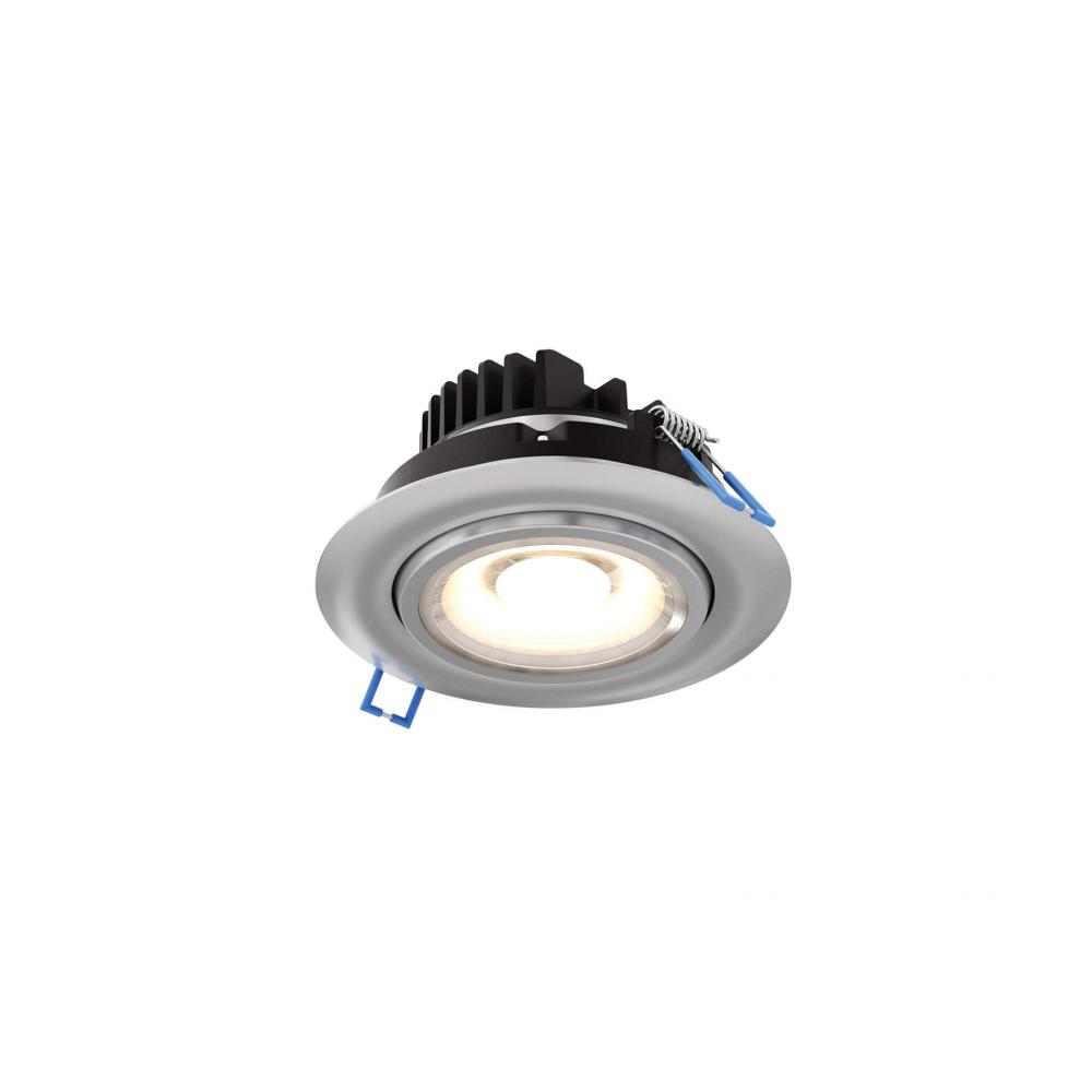 Multi CCT Round gimbal recessed light - universal 120V-347V, 0-10V dimming