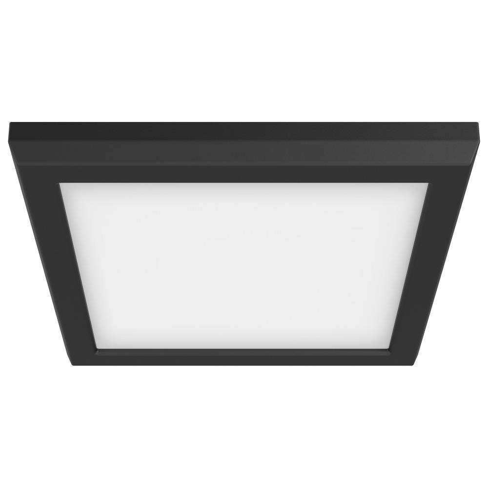 Blink Pro - 11W; 7in; LED Fixture; CCT Selectable; Square Shape; Black Finish; 120V