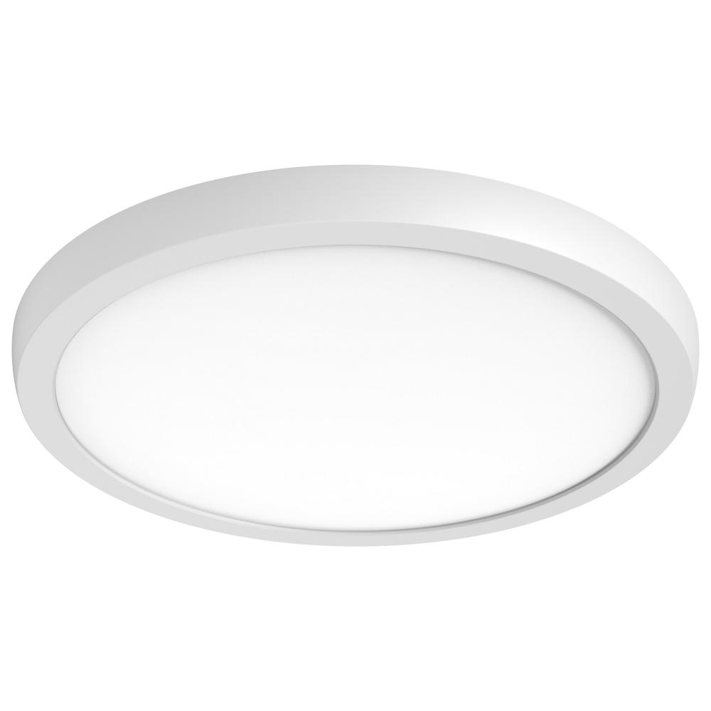 Blink Pro Plus; 29 Watt; 15 in.; Surface Mount LED; CCT Selectable; 90 CRI; White Finish; 120/277