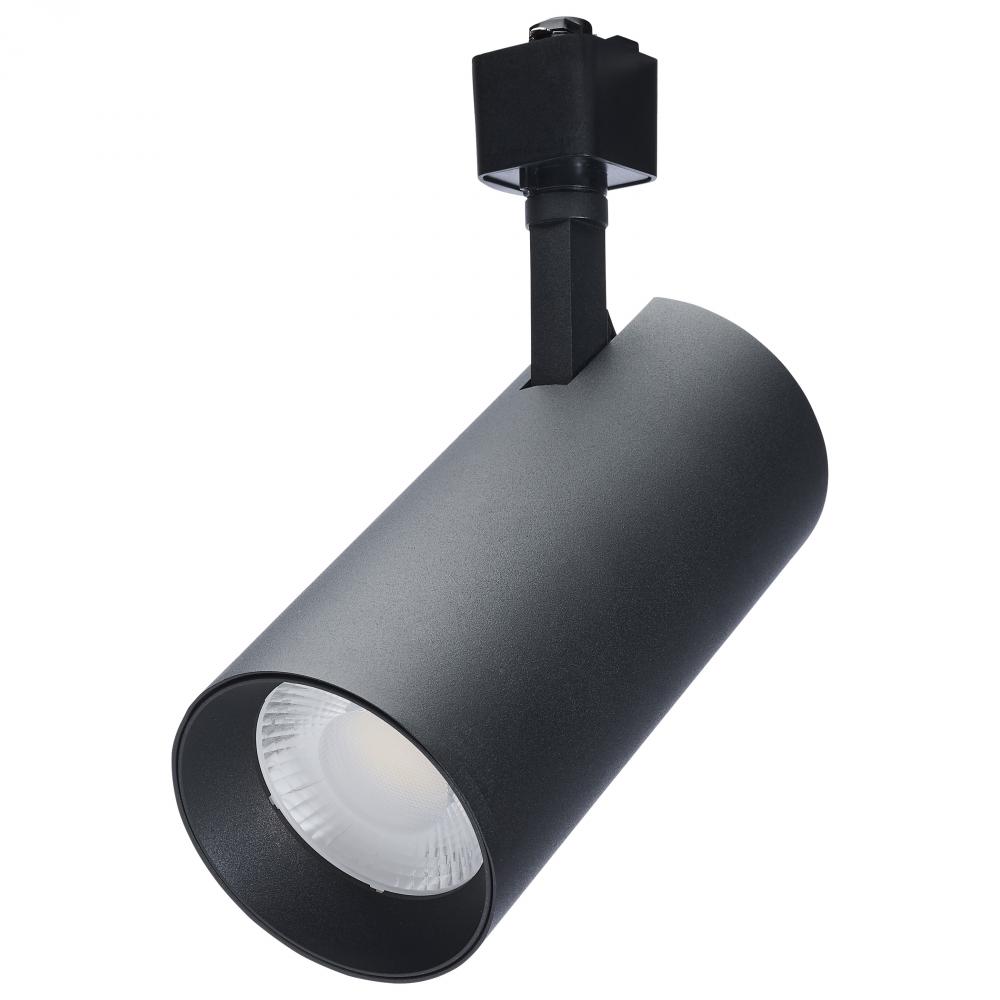 30 Watt LED Track Head; 48 Degree Beam Spread; 5 CCT Selectable; Matte Black Finish