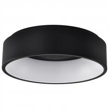 Nuvo 62/1452R1 - Orbit; 20 Watt LED Flush Mount; Black Finish