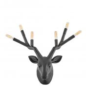 Hinkley 30602BK - Hinkley Lighting Stag Series 30602BK Wall Sconce